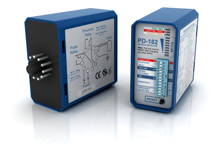 PD182 Single Channel Vehicle Loop Detector