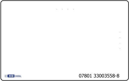 HID Card